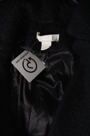 Дамско палто H&M, Размер XXS, Цвят Черен, Цена 78,30 лв.