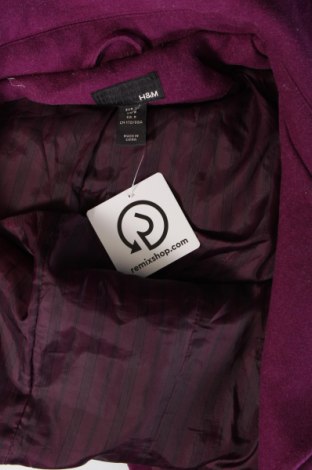 Дамско палто H&M, Размер M, Цвят Лилав, Цена 53,50 лв.