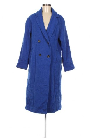 Palton de femei H&M, Mărime M, Culoare Albastru, Preț 218,22 Lei