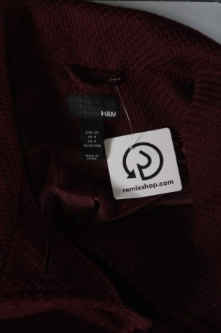 Damenmantel H&M, Größe XS, Farbe Rot, Preis € 34,99