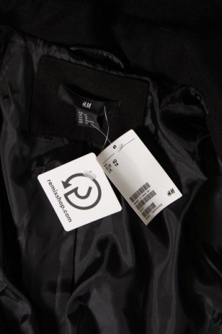 Palton de femei H&M, Mărime M, Culoare Negru, Preț 316,84 Lei