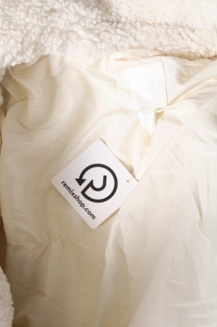 Palton de femei H&M, Mărime M, Culoare Alb, Preț 207,66 Lei
