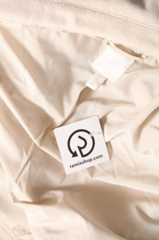 Γυναικείο παλτό H&M, Μέγεθος S, Χρώμα Εκρού, Τιμή 33,10 €