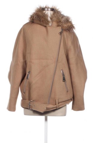 Palton de femei H&M, Mărime M, Culoare Maro, Preț 197,10 Lei