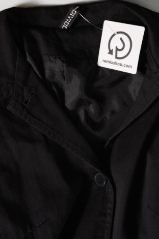 Дамско палто H&M Divided, Размер M, Цвят Черен, Цена 32,64 лв.