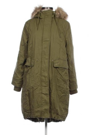 Γυναικείο παλτό H&M L.O.G.G., Μέγεθος XS, Χρώμα Πράσινο, Τιμή 33,10 €