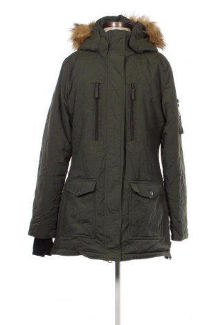Дамско палто Horze, Размер L, Цвят Зелен, Цена 54,52 лв.