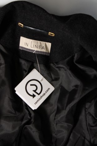 Дамско палто In Linea, Размер M, Цвят Черен, Цена 39,22 лв.