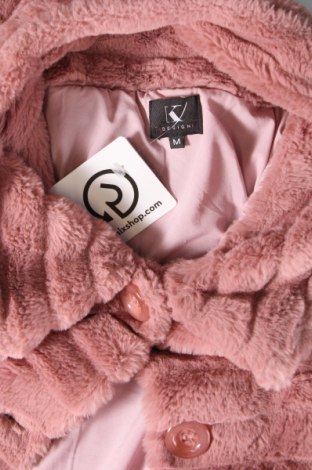 Dámsky kabát  K design, Veľkosť M, Farba Popolavo ružová, Cena  33,98 €