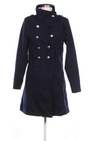 Дамско палто Made In Italy, Размер L, Цвят Син, Цена 70,63 лв.