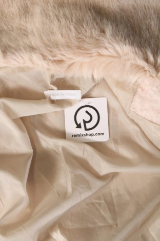 Дамско палто Made In Italy, Размер M, Цвят Екрю, Цена 53,50 лв.