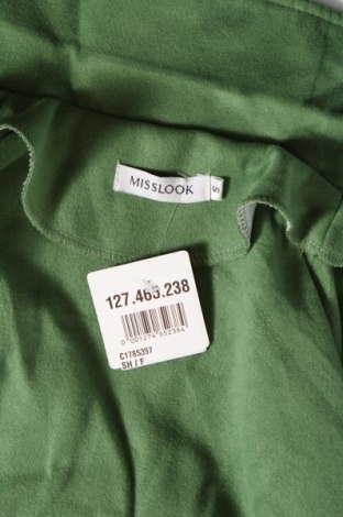 Дамско палто Miss Look, Размер S, Цвят Зелен, Цена 59,92 лв.