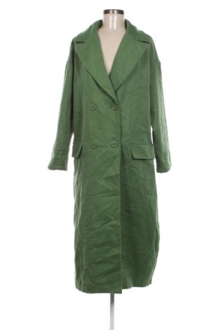 Дамско палто MissLook, Размер M, Цвят Зелен, Цена 48,15 лв.