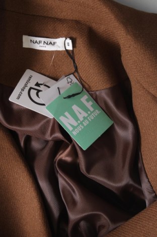 Dámsky kabát  Naf Naf, Veľkosť XL, Farba Béžová, Cena  100,26 €