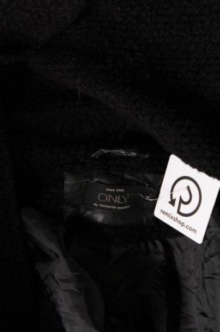 Дамско палто ONLY, Размер M, Цвят Черен, Цена 30,80 лв.