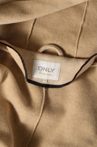 Γυναικείο παλτό ONLY, Μέγεθος S, Χρώμα  Μπέζ, Τιμή 28,13 €