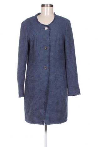 Γυναικείο παλτό Patrizia Dini, Μέγεθος L, Χρώμα Μπλέ, Τιμή 11,02 €