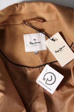 Γυναικείο παλτό Pepe Jeans, Μέγεθος M, Χρώμα  Μπέζ, Τιμή 139,30 €