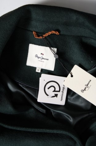 Дамско палто Pepe Jeans, Размер XL, Цвят Зелен, Цена 242,00 лв.