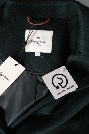 Дамско палто Pepe Jeans, Размер L, Цвят Зелен, Цена 475,00 лв.