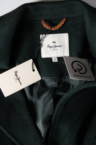Γυναικείο παλτό Pepe Jeans, Μέγεθος S, Χρώμα Πράσινο, Τιμή 117,26 €