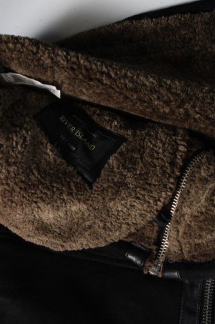 Γυναικείο παλτό River Island, Μέγεθος L, Χρώμα Μαύρο, Τιμή 25,57 €