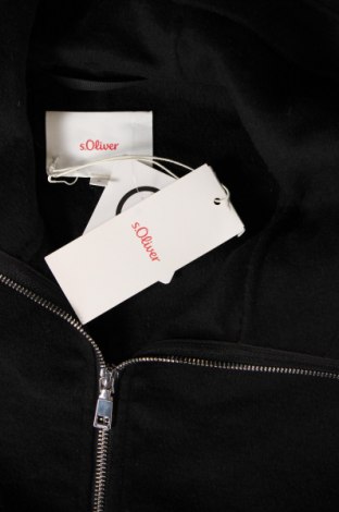 Γυναικείο παλτό S.Oliver, Μέγεθος S, Χρώμα Μαύρο, Τιμή 74,49 €