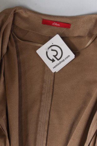Дамско палто S.Oliver, Размер L, Цвят Бежов, Цена 32,40 лв.