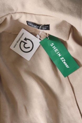 Γυναικείο παλτό SHEIN, Μέγεθος L, Χρώμα  Μπέζ, Τιμή 11,48 €
