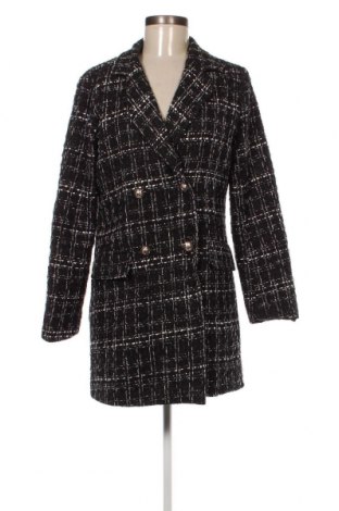 Дамско палто SHEIN, Размер L, Цвят Черен, Цена 21,12 лв.