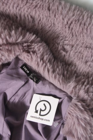 Γυναικείο παλτό SHEIN, Μέγεθος L, Χρώμα Βιολετί, Τιμή 41,04 €
