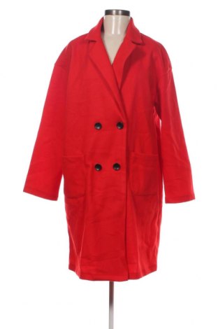 Dámský kabát  SHEIN, Velikost XS, Barva Červená, Cena  768,00 Kč