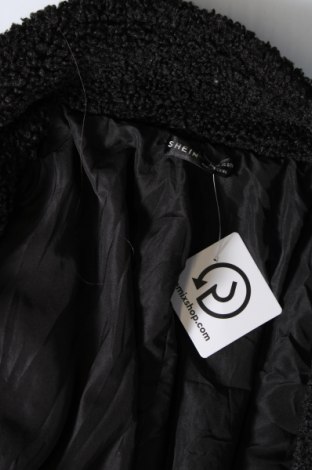 Γυναικείο παλτό SHEIN, Μέγεθος M, Χρώμα Μαύρο, Τιμή 37,07 €