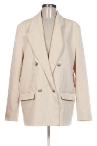 Γυναικείο σακάκι Selected Femme, Μέγεθος L, Χρώμα Εκρού, Τιμή 46,27 €