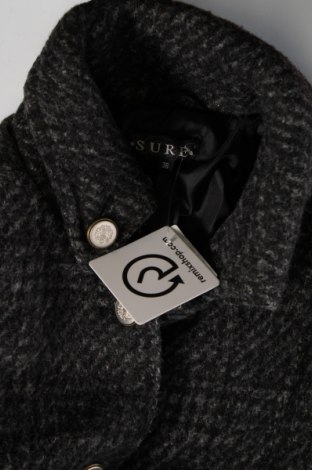 Γυναικείο παλτό Sure, Μέγεθος S, Χρώμα Γκρί, Τιμή 35,08 €