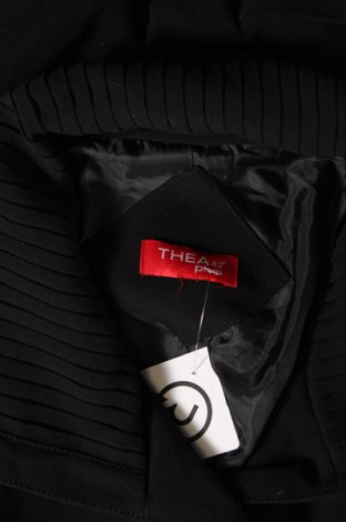 Γυναικείο παλτό Thea Plus, Μέγεθος L, Χρώμα Μαύρο, Τιμή 21,84 €