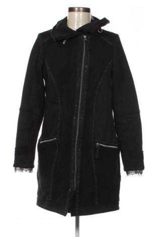 Дамско палто Tredy, Размер M, Цвят Черен, Цена 69,55 лв.