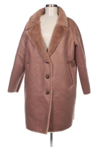 Дамско палто Violeta by Mango, Размер XL, Цвят Бежов, Цена 175,52 лв.
