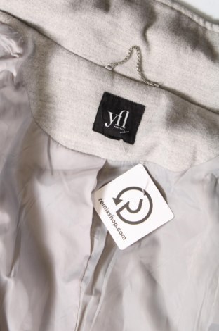 Γυναικείο παλτό Yfl Reserved, Μέγεθος M, Χρώμα Γκρί, Τιμή 33,10 €