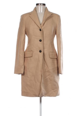 Дамско палто Zara, Размер S, Цвят Бежов, Цена 38,08 лв.