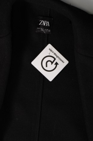 Palton de femei Zara, Mărime S, Culoare Negru, Preț 271,97 Lei