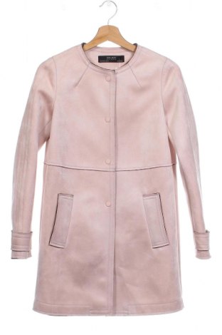 Dámský kabát  Zara, Velikost XS, Barva Růžová, Cena  458,00 Kč