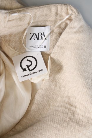 Γυναικείο παλτό Zara, Μέγεθος XS, Χρώμα Εκρού, Τιμή 56,22 €