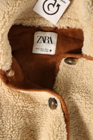 Γυναικείο παλτό Zara, Μέγεθος XS, Χρώμα Εκρού, Τιμή 42,06 €