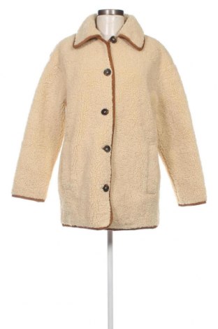 Дамско палто Zara, Размер XS, Цвят Екрю, Цена 34,00 лв.