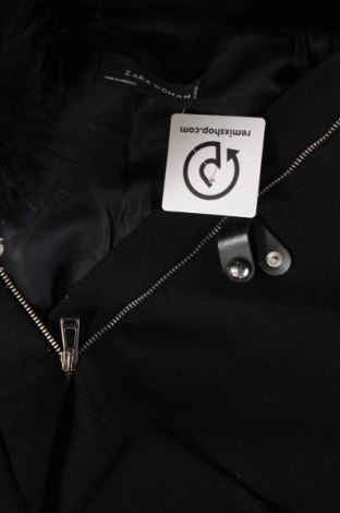 Damenmantel Zara, Größe XS, Farbe Schwarz, Preis 23,66 €