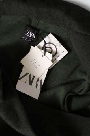 Дамско палто Zara, Размер S, Цвят Зелен, Цена 55,80 лв.