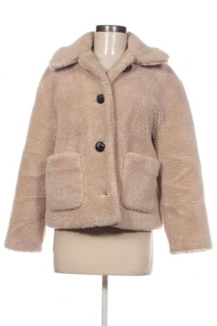 Palton de femei Zara, Mărime S, Culoare Bej, Preț 125,26 Lei