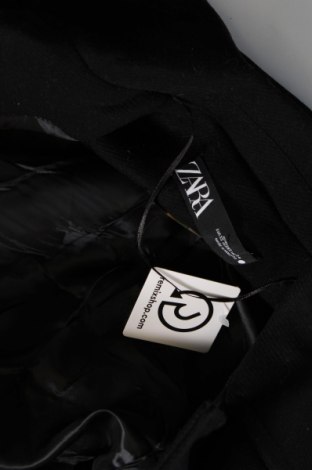 Palton de femei Zara, Mărime XS, Culoare Negru, Preț 105,13 Lei