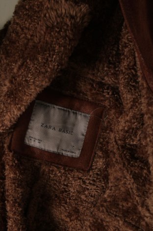 Dámský kabát  Zara, Velikost M, Barva Hnědá, Cena  640,00 Kč
